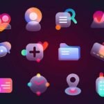 1000 آیکن سه‌بعدی